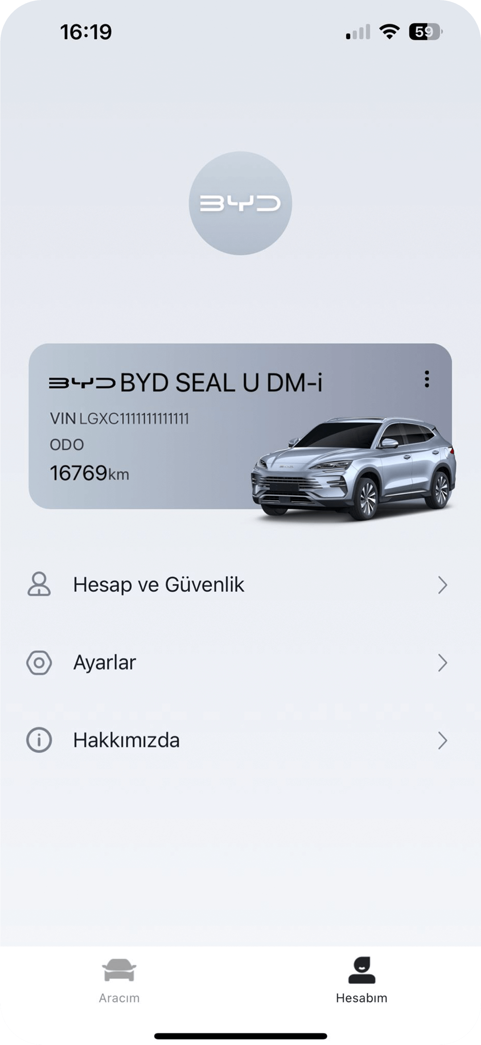 Hesabım