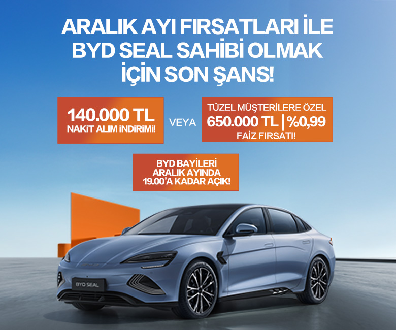 Dolu Dolu Teknoloji Dolu Dolu Avantaj BYD SEAL'da!