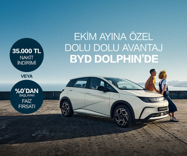 Dolu Dolu Teknoloji Dolu Dolu Avantaj BYD Dolphin'de!