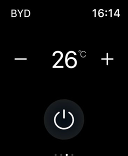 BYD Akıllı Saat - Araç Klima Kontrolü