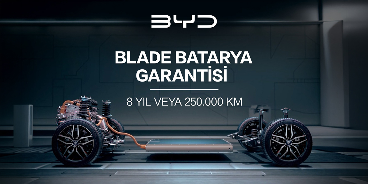 Batarya Kilometre Garantimizi 8 yıl veya 250.000 Km’ye Yükselttik