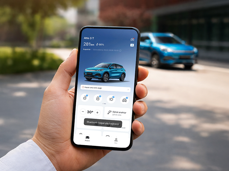 BYD Bluetooth Key ile Kesintisiz Araç Kontrolü Parmaklarınızın Ucunda!