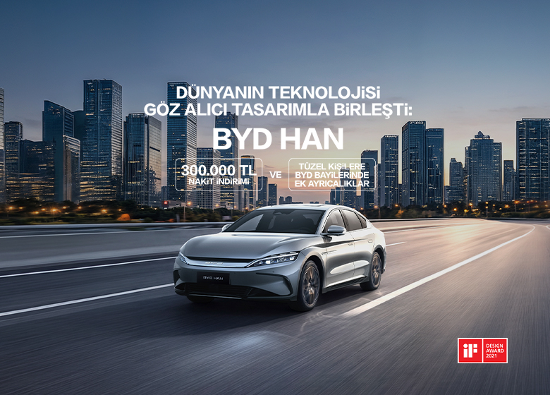 Teknolojiyle Göz Alıcı BYD HAN’da Nisan Kampanyası Başladı!