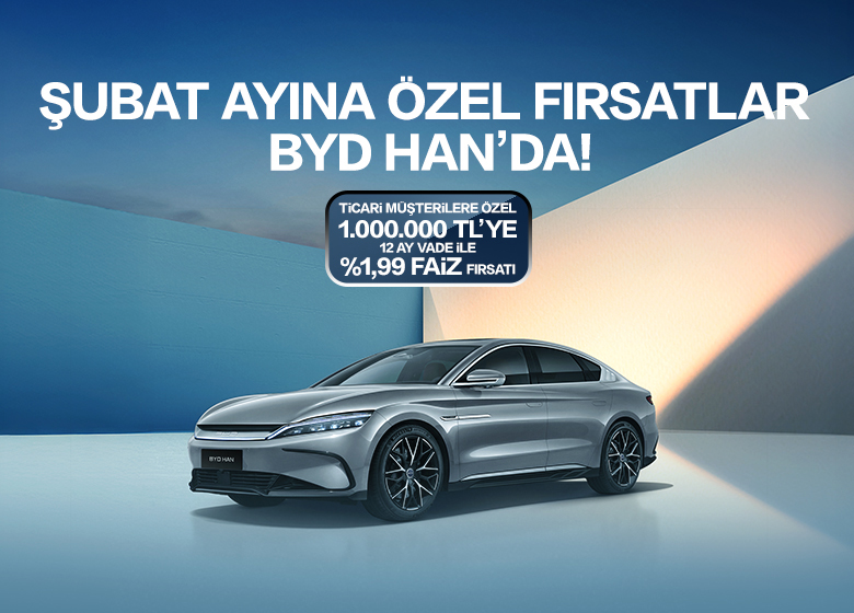 BYD HAN: Dünyanın Teknolojisi Göz Alıcı Tasarım ile Birleşti!